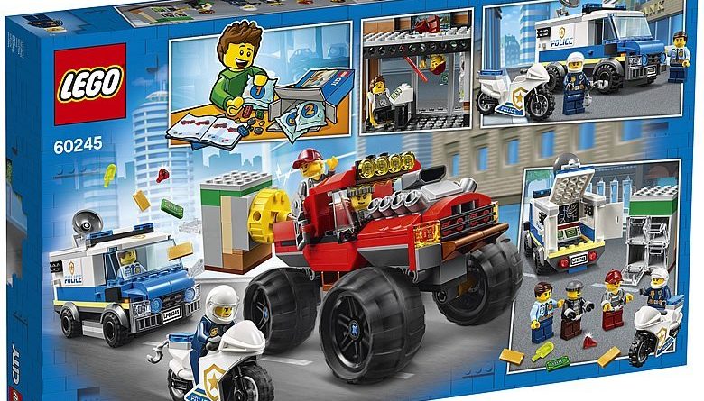 LEGO City 60245 Police Monster Truck Heist 2
