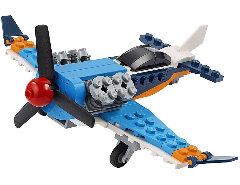 LEGO-Creator-31099-Propellor-Plane-5