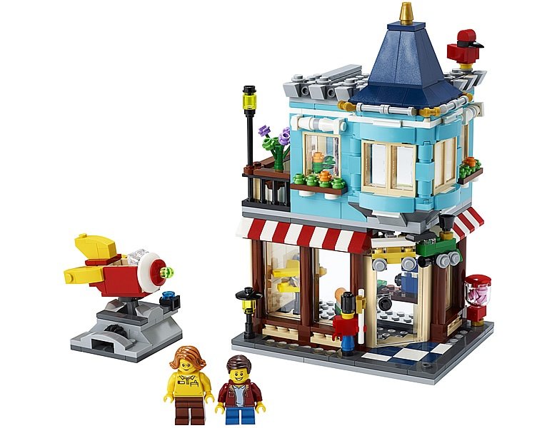 LEGO-Creator-31105-Rekkehus-Lekebutikk-5