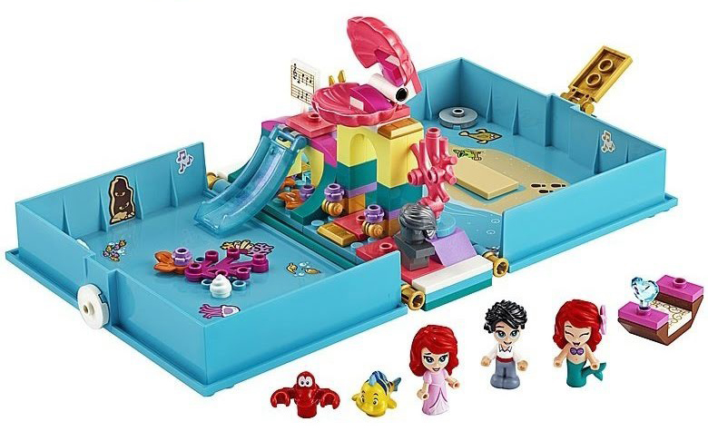 LEGO-Disney-43176-Little-Mermaid-Storybook-Adventures-3