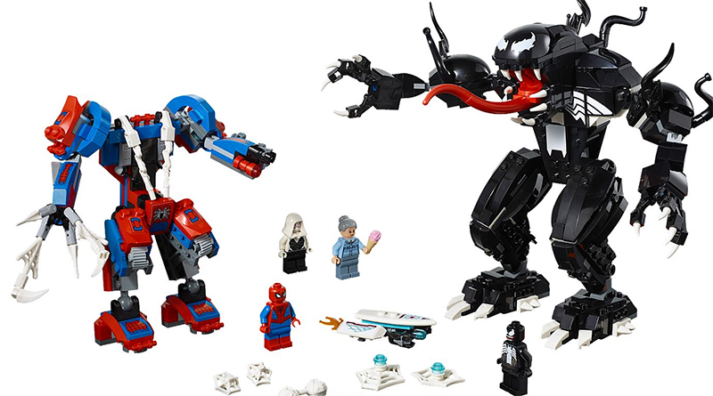 LEOG Marvel 76115 Spider-Man vs Venom Mech