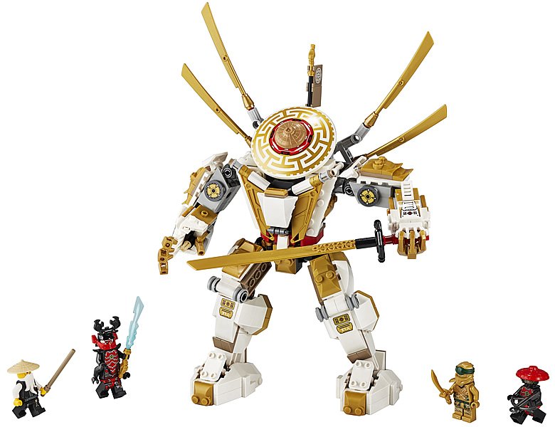 LEGO-NINJAGO-71702-Mecánico-dorado-3
