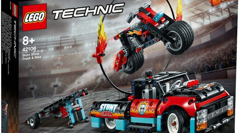 LEGO Technic 42106 Stunt Show Truck Bike 1