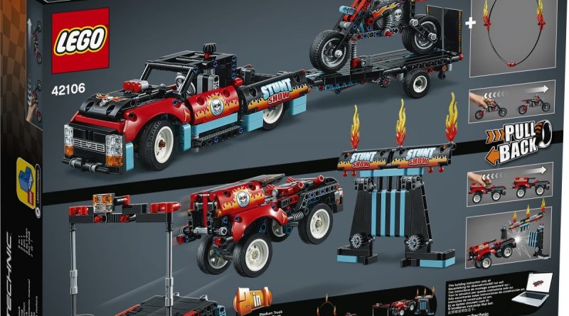 LEGO Technic 42106 Stunt Show Truck Bike 2