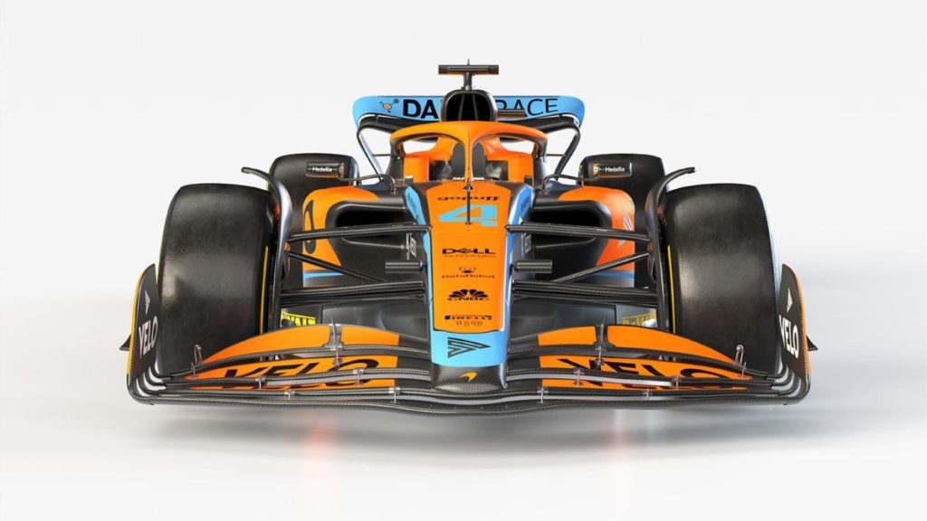 2022 McLaren Racing Team front