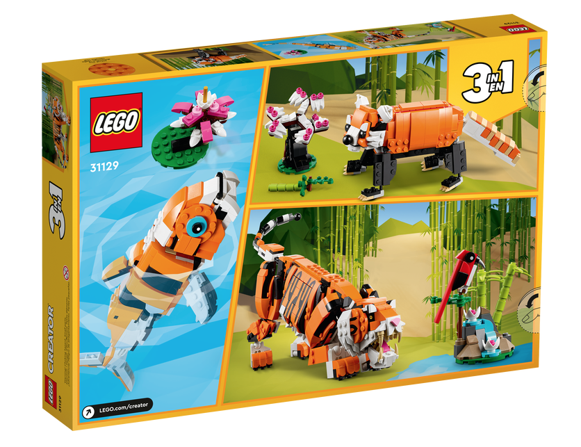 LEGO Creator 3 in 1 31129 Majestic Tiger