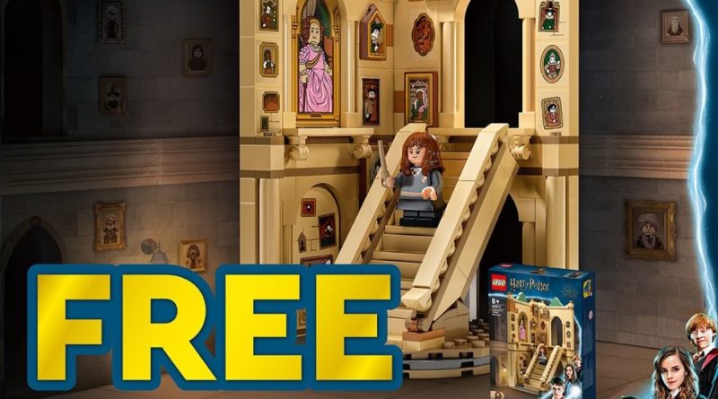 LEGO Harry Potter 40577 Hogwarts Grand Staircase GWP Singapore Instagram in primo piano