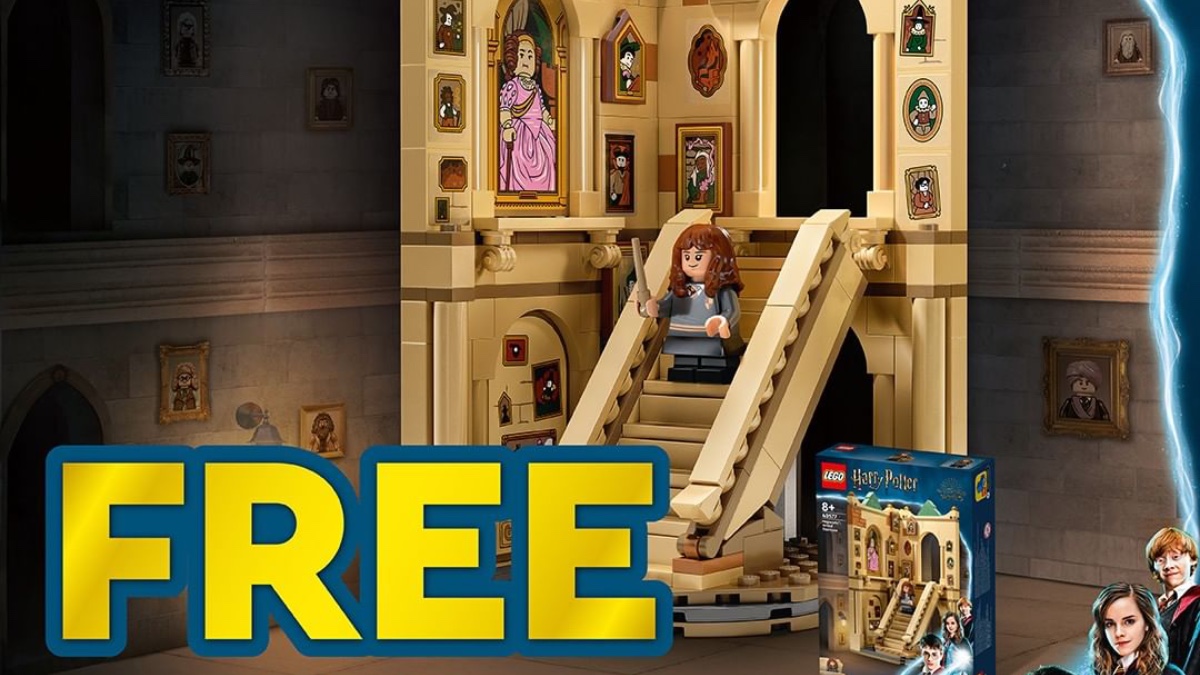 LEGO Harry Potter 40577 Hogwarts Grand Staircase Revealed