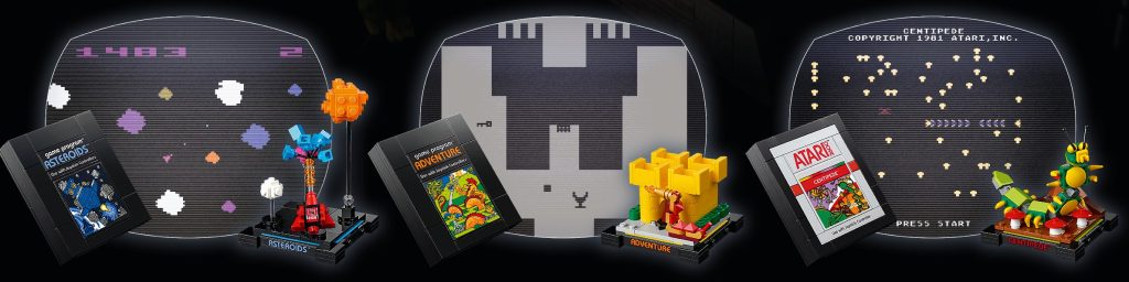 LEGO ICONS 10306 Atari 2600 games