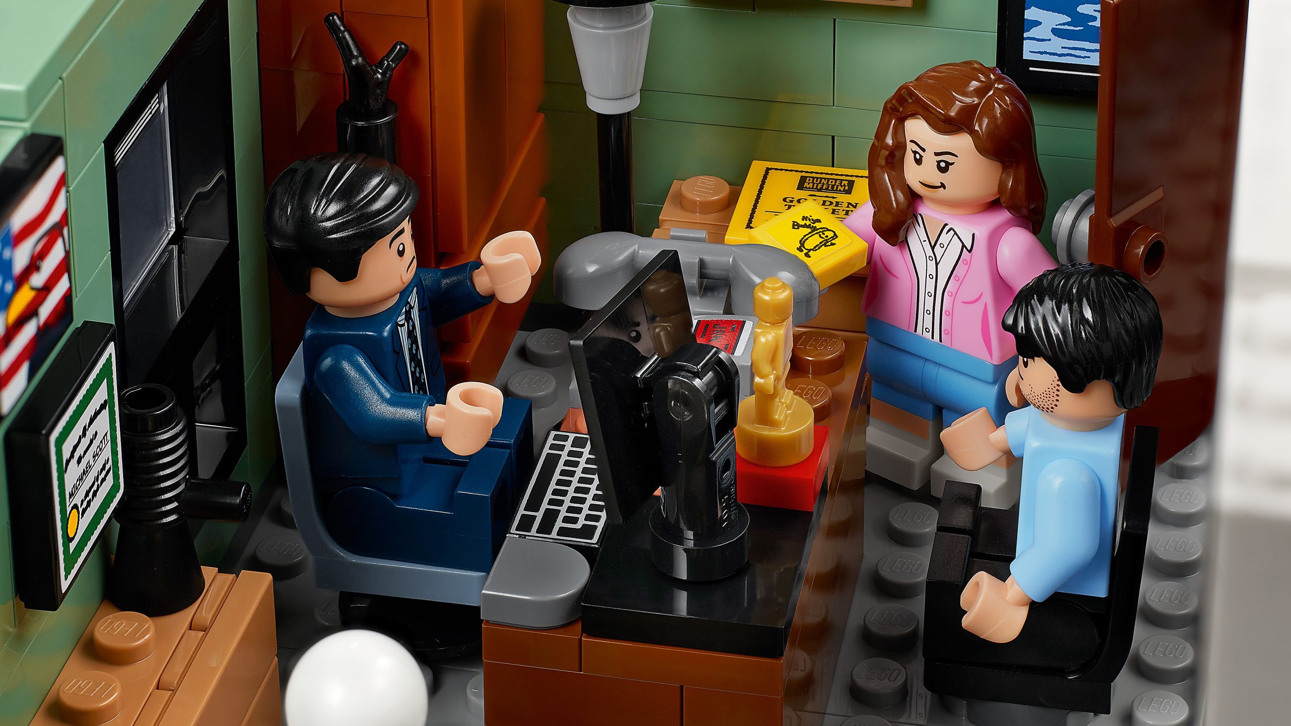LEGO Ideas 21336 The Office revealed – with 15 minifigures