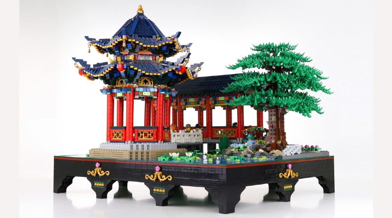 Lego Ideas Chinese Gardens တွင် ပြသထားသည်။