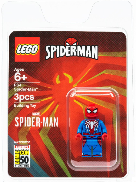 LEGO Marvel PS4 Spider Man SDCC