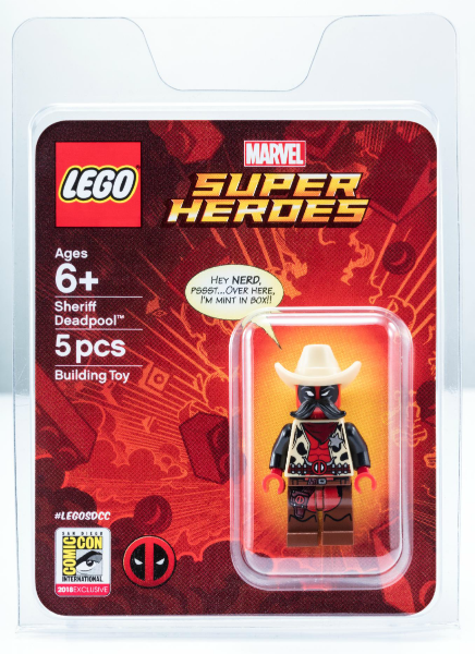 LEGO Marvel Sheriff Deadpool SDCC