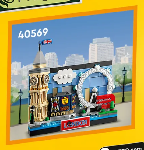 Review: LEGO #40568 Paris & #40569 London Postcards - BRICK ARCHITECT