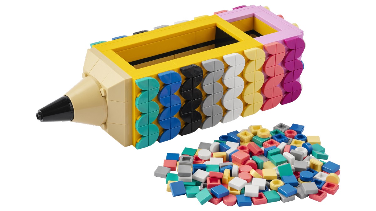 LEGO DOTS 40561 Pencil Holder officially revealed