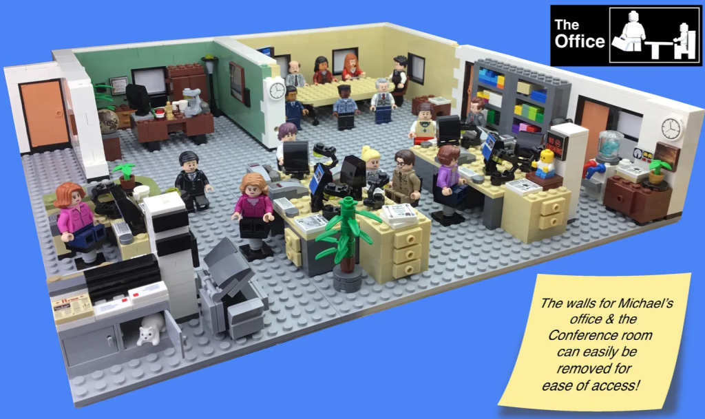 lego ideas the office project 2