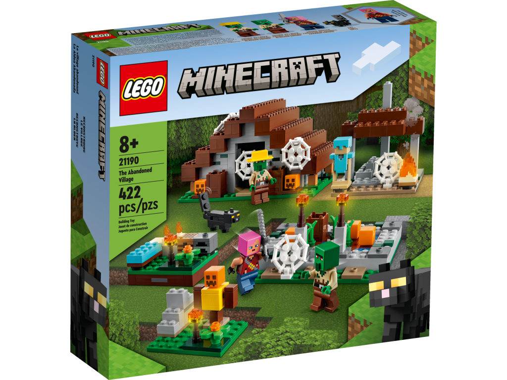lego minecraft 21190 The abandoned village box 2