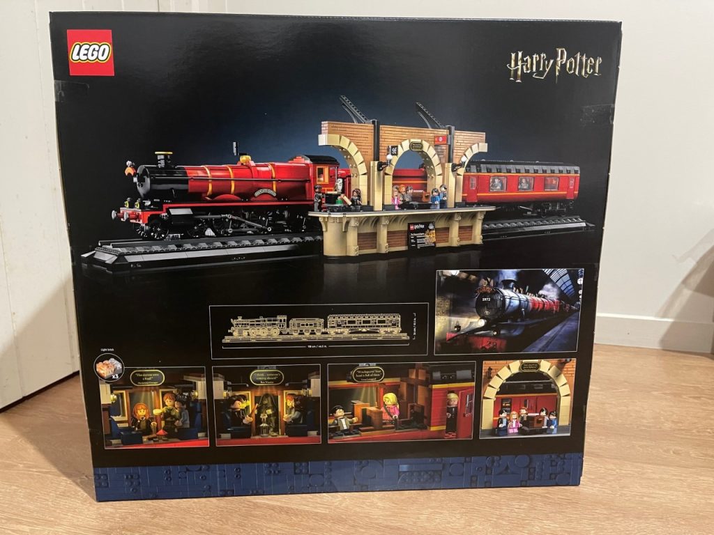 LEGO Harry Potter 76405 Hogwarts Express Collectors Edition box back