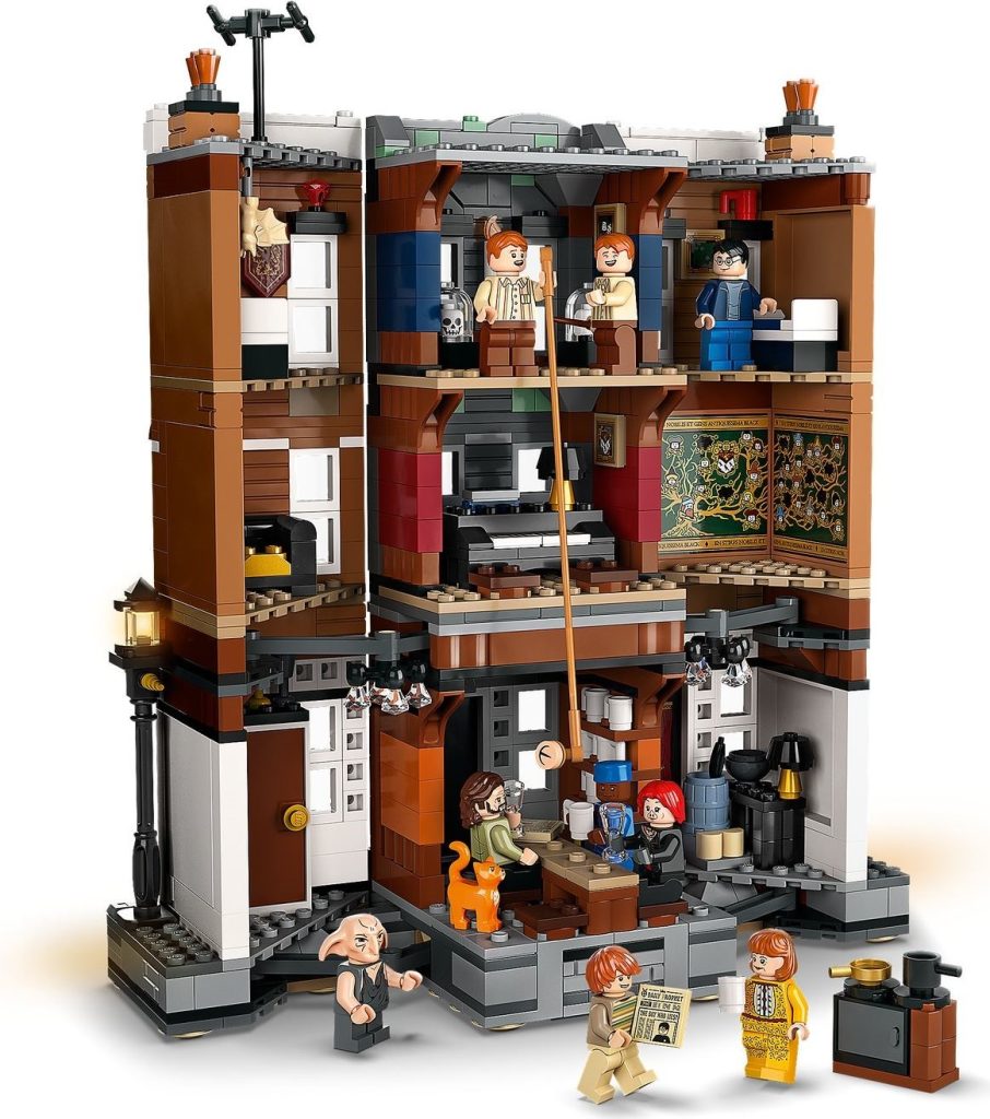 LEGO Harry Potter 76408 12 Grimmauld Place Rear