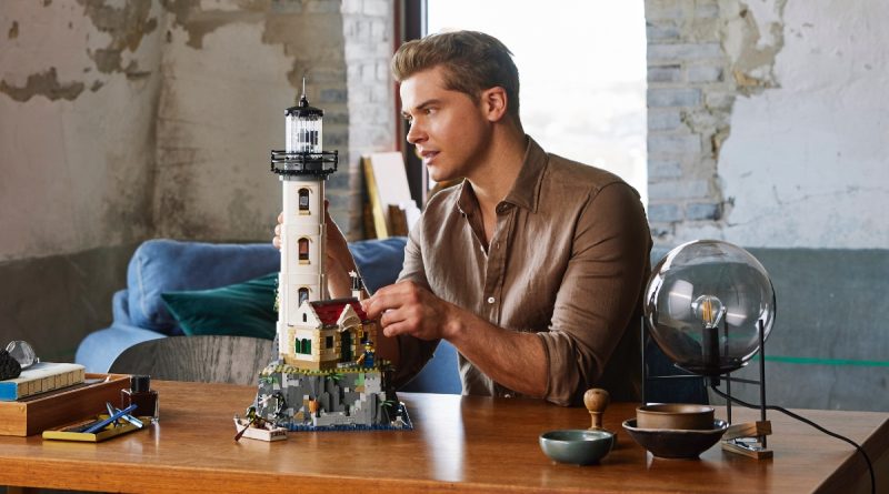 Lego Ideas 21335 Motorized Lighthouse နေထိုင်မှုပုံစံ ၃
