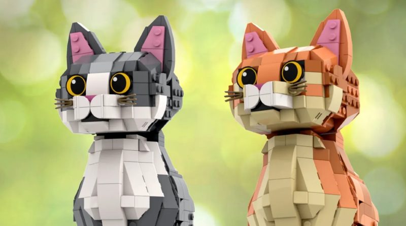 LEGO Ideas LEGO Cats in primo piano