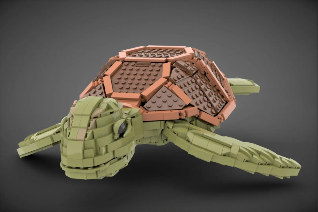 LEGO Ideas Sea Turtle 4