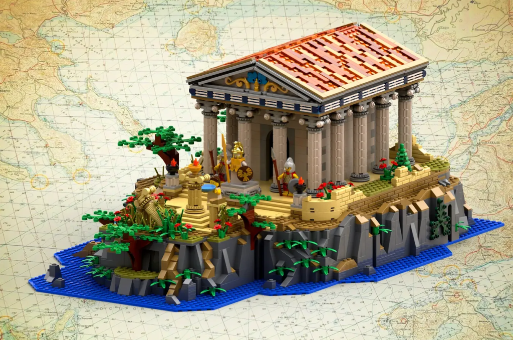 LEGO Ideas greek temple 2022 1
