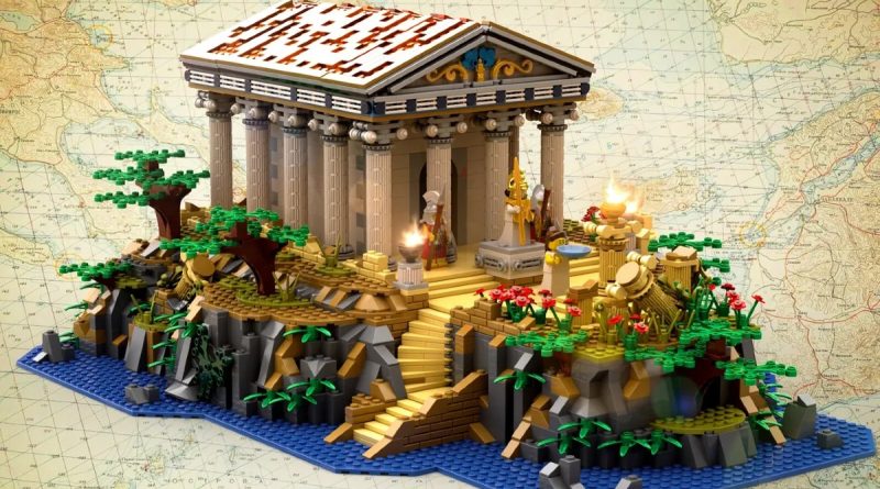 LEGO Ideas greek temple 2022 featured