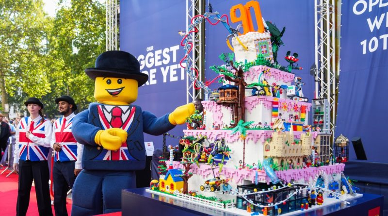 LEGO Leicester Square re opening cake featured
