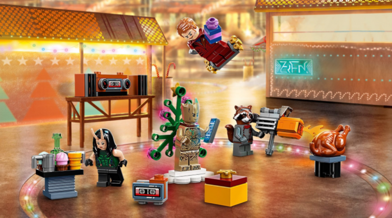 Lego Marvel 76231 Guardians of the Galaxy Advent Calendar တွင် ဖော်ပြထားပါသည်။