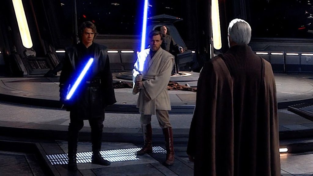 Star Wars Revenge of the Sith Anakin Skywalker Obi Wan Kenobi vs Count Dooku