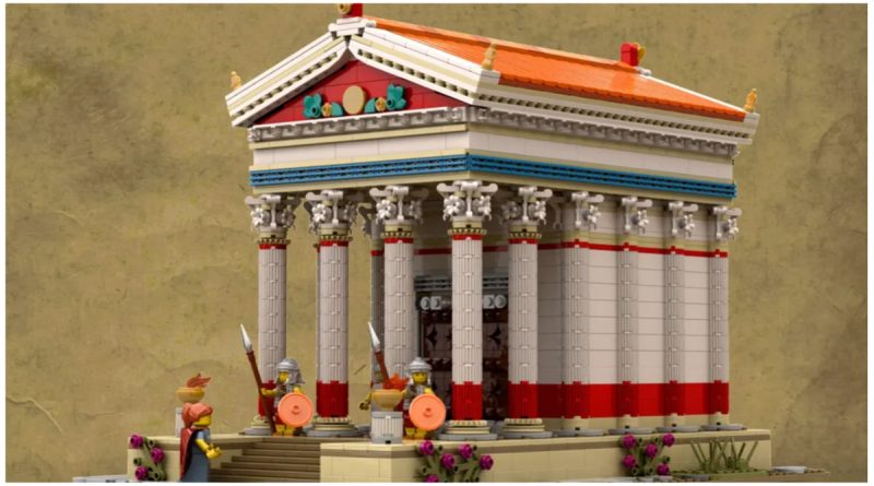 Ancient Roman Temple Header 1