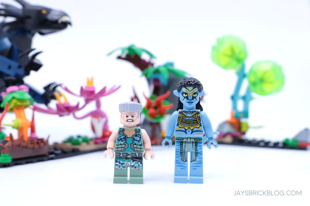 LEGO Avatar 75571 Neytiri Thanator vs Quaritch Jays AMP Suit Brick Blog Critics Review 2