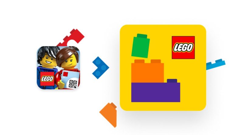LEGO Builder အက်ပ်ကို အသားပေးထားသည်။