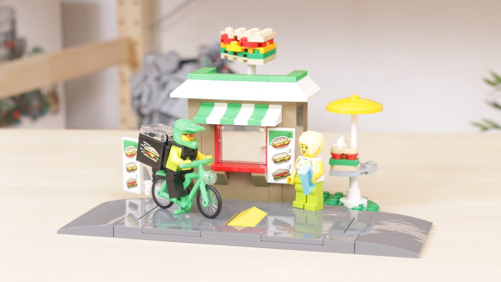 LEGO CITY 40578 Sandwich Shop gift with purchase review title