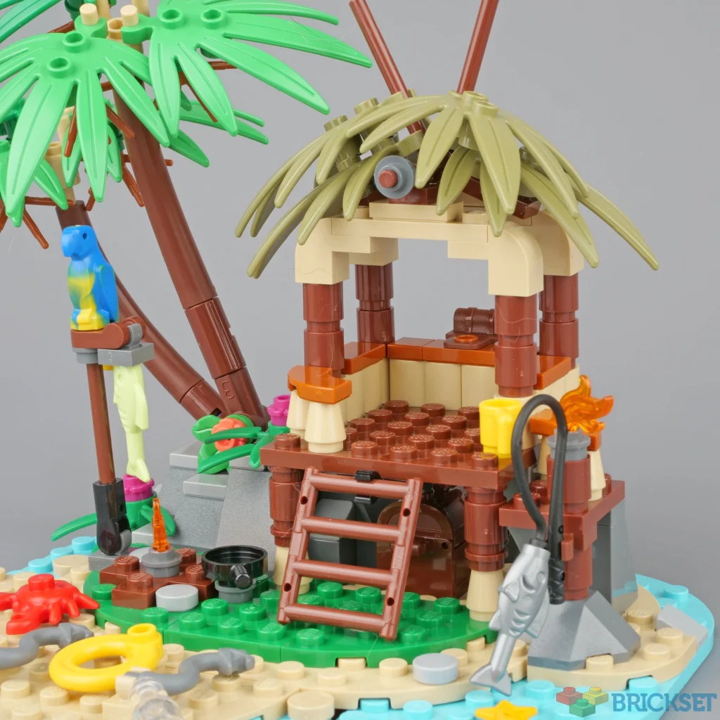 LEGO Ideas 40566 Ray the Castaway GWP Brickset 6