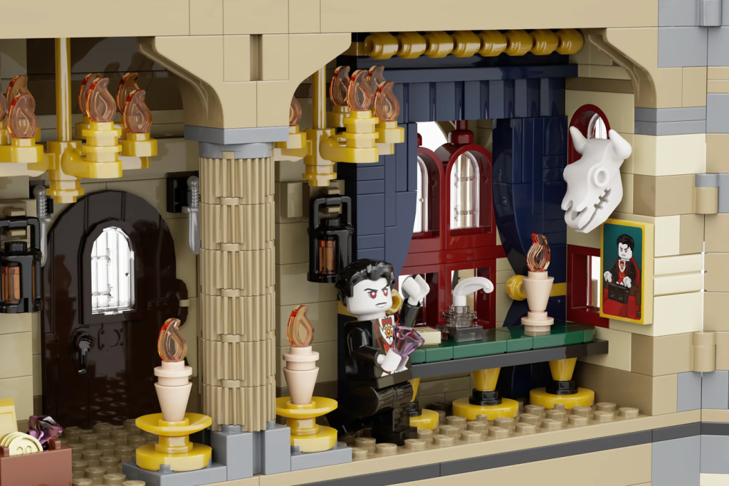 Castle Dracula spooks its way to 10K votes on LEGO Ideas
