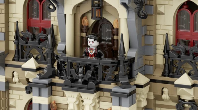 LEGO Ideas In primo piano il castello di Dracula