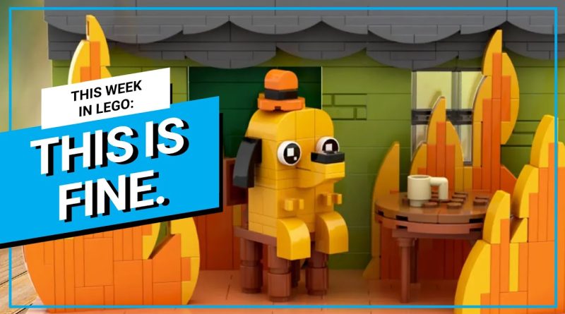 LEGO Ideas This is Fine YouTube thumbnail featured