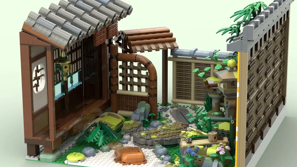 LEGO Ideas Traditional Japanese Village Achieves 10,000 Supporters