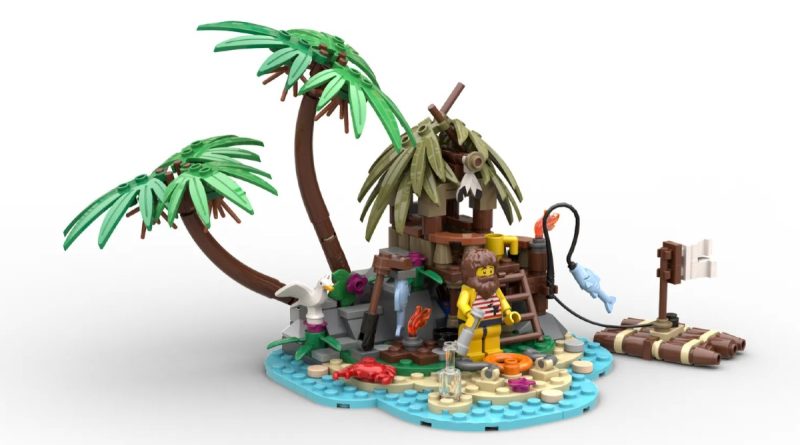 LEGO Ideas ray the castaway project featured