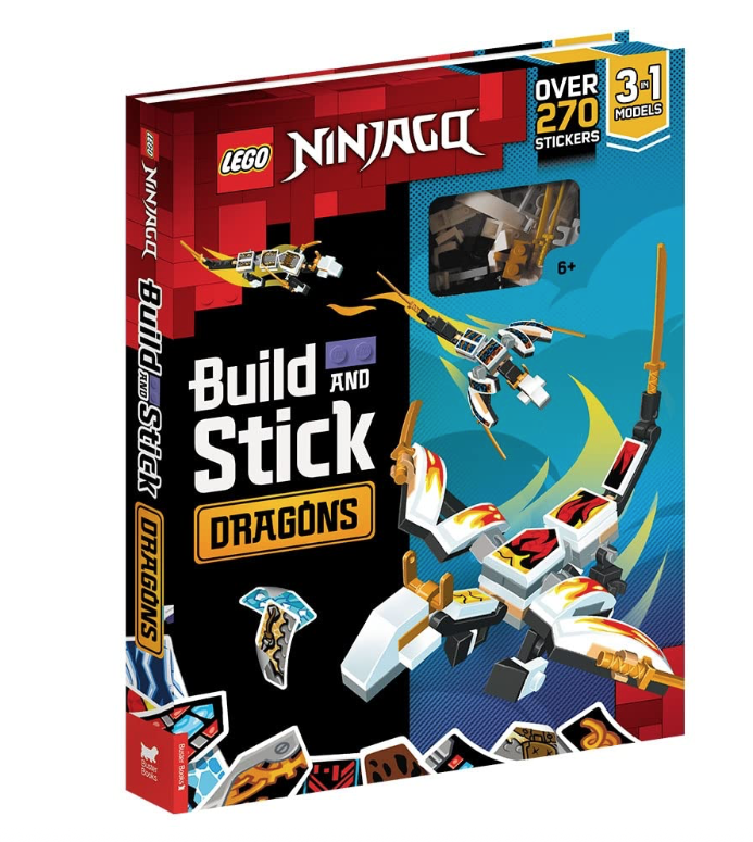 LEGO NINJAGO Build and Stick Dragons cover
