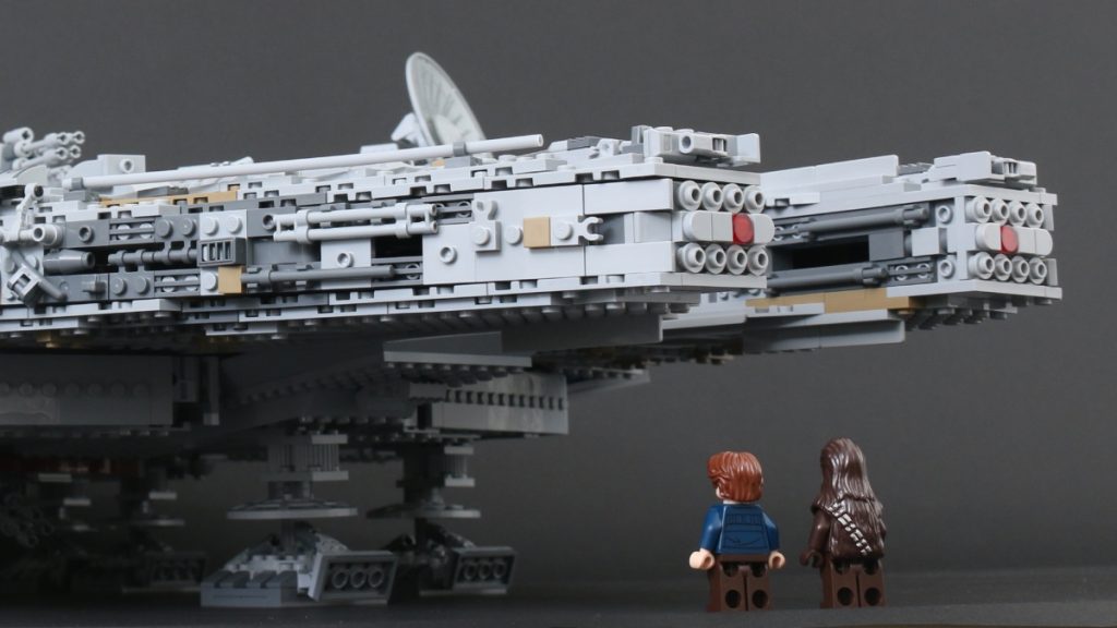 LEGO Star Wars 75192 Millennium Falcon featured Han Chewie