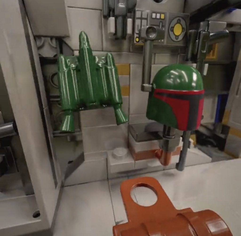 LEGO Star Wars 75331 The Razor Crest Boba Fett dark green armour promo