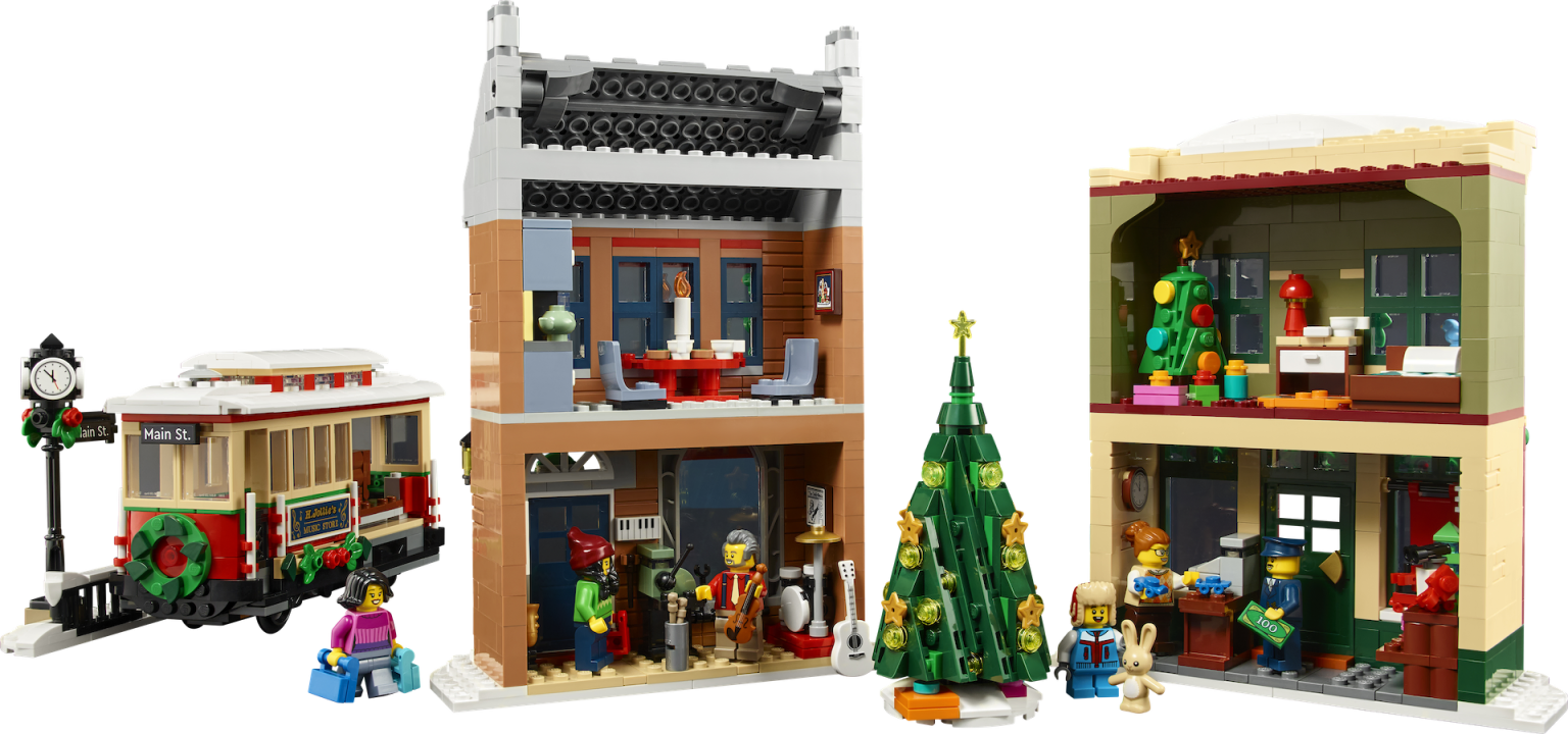 LEGO Winter Village 10308 Holiday Main Street revealed