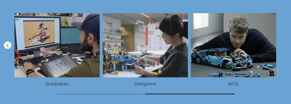 LEGO designer recruitment groups