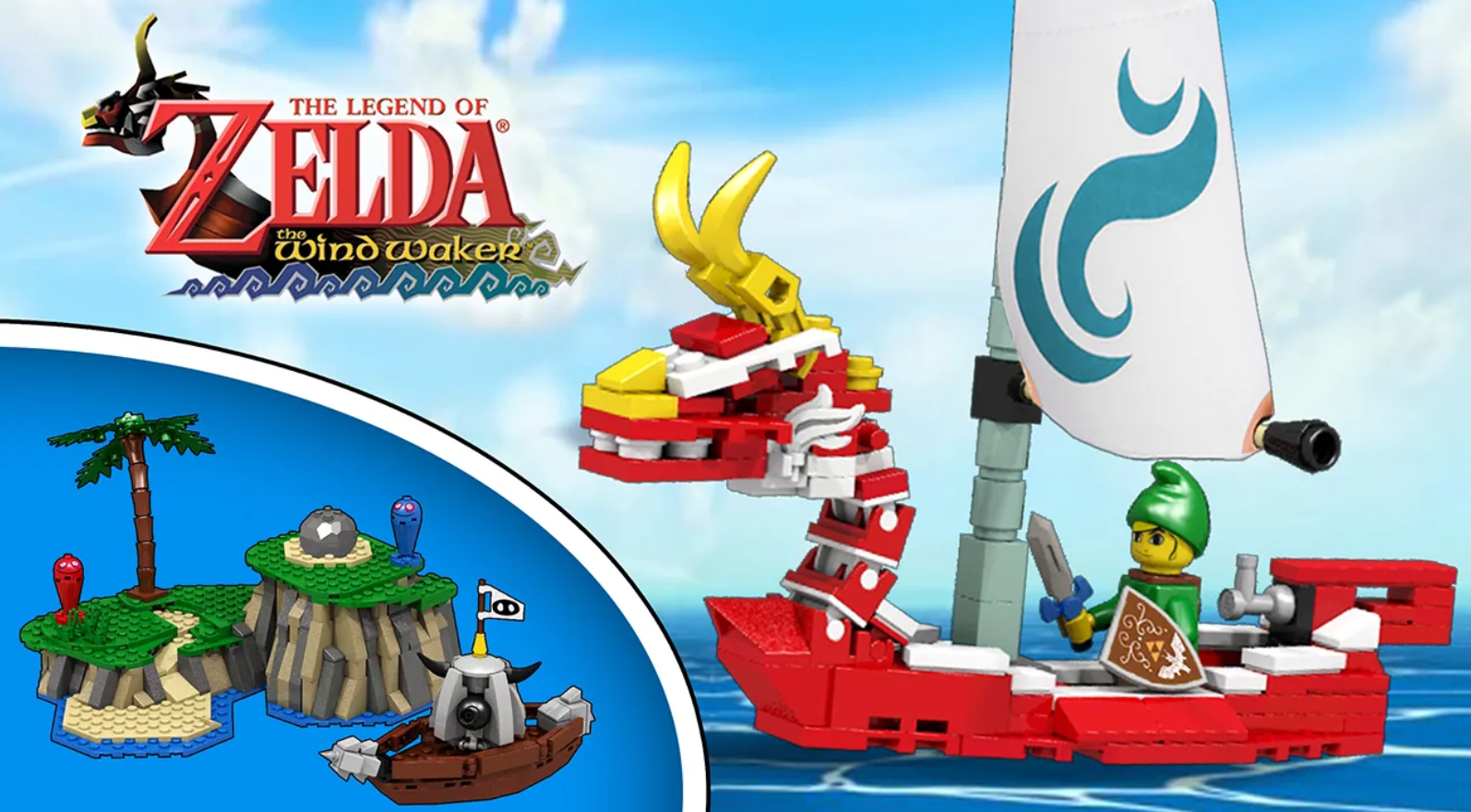 LEGO IDEAS - Hyrule Castle From Zelda: Breath of the Wild