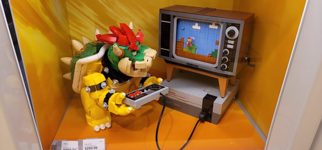 71411 the mighty bowser in lego store