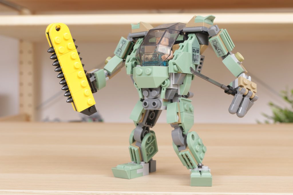 So verbessern Sie den LEGO Avatar 75571 Neytiri Thanator vs. AMP Suit Quaritch Rebuild MOC Mod 1