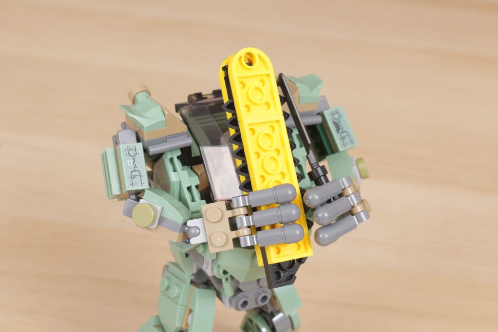 So verbessern Sie den LEGO Avatar 75571 Neytiri Thanator vs. AMP Suit Quaritch Rebuild MOC Mod 13